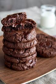 Best Vegan Chewy Chocolate Cookie Recipe Chewy Chocolate Cookies Chocolate Cookie Recipes Cookie Recipes Chewy