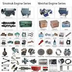 Wd615.47 Sinotruk HOWO Truck Part Wechai Engine Parts Marine Engine Spare  Parts