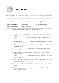 At 32, the time has come for my friends and i to start looking out for our parent's health, rather than the other way around. Health 6 Module 3 Importance Of Undergoing Health Appraisal Procedures Grade 6 Modules