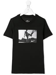 Nike Kids Photograph Print T Shirt Farfetch Print T Shirt Nike Kids T Shirt