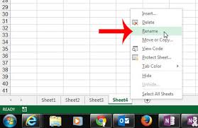 You asked the shortkey for renaming a worksheet, didn't you? How To Rename A Worksheet Tab In Excel 2013 Solve Your Tech