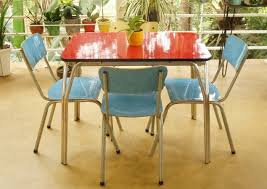 kitchen chairs: retro kitchen table and