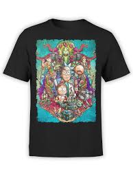 Buy officially licensed rick and morty merchandise in india, only on redwolf! Rick And Morty T Shirt Characters Awesome Cartoon Shirts