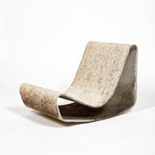 Luxury garden chairs, sourced by our professional interior designers. Iconic Fiber Cement Garden Chair By Swiss Designer Willy Guhl 136483