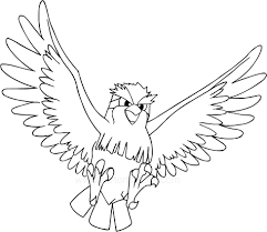 When autocomplete results are available use up and down arrows to review and enter to select. Drawing Pidgey Of The Pokemon Coloring Page