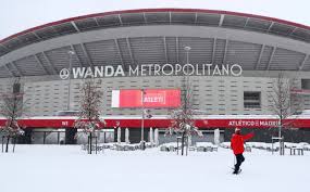 Big game at the top of the table. Atletico Madrid Unable To Train After Huge Snowstorm In Spanish Capital Causes Havoc With Laliga Schedule