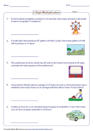 Multiplication Word Problems Multiplication Word Problems Word Problems Division Word Problems