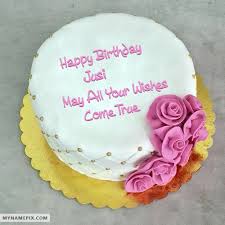 The Name Jusi Is Generated On Lovely Wish Birthday Cake With Name Image Download And Share Birthday Cake With Name Images An Ulang Tahun Kue Ulang Tahun Kue
