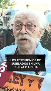 Los testimonios de jubilados en una nueva marcha contra el Gobierno de  Milei #c5n #jubilados #marcha #congreso #milei