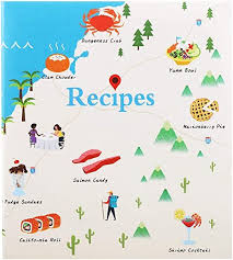 Cofice Recipe Binder Ndash 8x9 Recipe Books To Write In 4x6 Recipe Cards And Tabbed Dividers Map Design Recipe Binder Recipe Cards Recipe Book