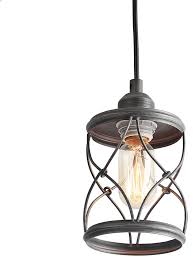 Lnc 1 Light Geometric Pendant Lights Mini Pendant Lighting Rustic Chandeliers Farmhouse Pendant Lighting By Lnc