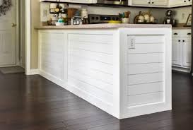 Nov 08, 2018 · decorating with shiplap: How To Add Character To A Kitchen Peninsula Or Kitchen Island The Frugal Homemaker