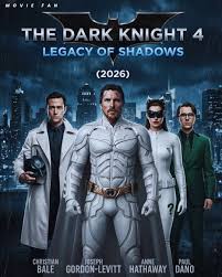 🎥 The Dark Knight 4: Legacy of Shadows (2026) – A Return That Awakens  Gotham's Soul Gotham believed its hero was gone forever. But legends have  gravity, and some shadows never fade.