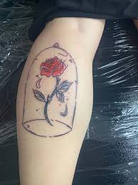 The rose from beauty and the beast. I Got My First Tattoo You Guys Like It Disney