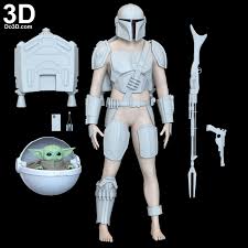 Things tagged with 'mandalorian' (799 things). 3d Printable Model Mandalorian Season 1 Complete Set Beskar Steel Armor Helmet Bounty Hunter Sensor Star Wars Prints 3d Printable Models Mandalorian Costume