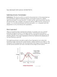 Check spelling or type a new query. Lightning Arrestor Docx Electrical Substation Lightning