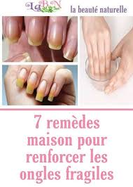 7 Remedes Maison Pour Renforcer Les Ongles Fragiles Nails Convenience Store Products Health