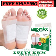 Terapi ion elaktrik rendam kaki / detok buang toksin. Buy Meditox Buang Toksin Stok Terhad Postage Everyday Seetracker Malaysia