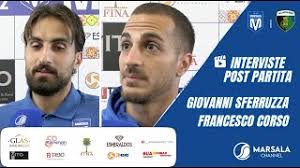 LE INTERVISTE. Sferruzza e Corso al termine del match vinto 2-1 con il  Partinicaudace