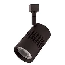 Elco Lighting 30 Watt Celtic Led Track Fixture 28 Beam Angle 2 400 Lumens 3000k Black 120v Beams 3000k Led Track Lighting