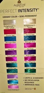 This developer is designed to be used with one 'n only permanent hair colors. Image Result For One N Only Argan Oil Hair Color Perfect Intensity Colores