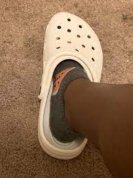 We did not find results for: Question Should My Crocs Be This Big Or Should I Size Down They Kinda Slip Off And I Want Them To Fit Right I Wear 8 5 So I Got A 9 Should