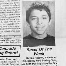 🥊Boxer of the Week🥊 Marcos Rascon, is our first boxer of the week! He has  been training with us since the October 2019 Boxing Camp. He is a sophomore  at Rocky Ford