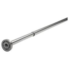 Permanent shower curtain rods are easy to install and look. Hornen Shower Curtain Rod 70 120 Cm Ikea