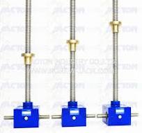 electric screw type jack scissor lift tables,worm gear ...
