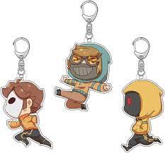 Amazon.com: FHLONG Ticci Toby Keychain set,Ticci Toby Cosplay Costume Prop  Accessories for Fans : Clothing, Shoes & Jewelry