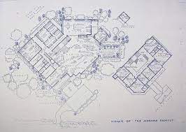 This was a little tricky as no floor plan existed for their home in the. House From Addams Family Tv Show Blueprint Addams Family House Addams Family Family House Plans