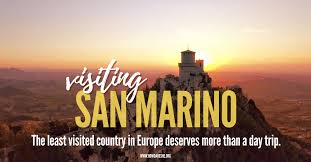 San marino's foreign policy is aligned with that of italy, which surrounds it. Visiting San Marino The Least Visited Country In Europe How Dare She