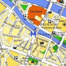 Place St Michel And The Ile De La Cite Ile De La Cite Paris France Paris Place