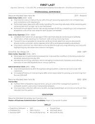 Data entry clerk cover letter sample. Data Entry Clerk Resume Example For 2021 Resume Worded Resume Worded