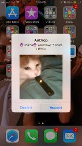 First, you'll need to turn airdrop on. My Friend Sent Me This Today Any Potential In Airdrop Memes Memeeconomy