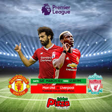 All information about man utd (premier league) ➤ current squad with market values ➤ transfers ➤ rumours ➤ player stats ➤ fixtures ➤ news. Eddys Pizza Match Day Manchester United Hosts Liverpool Fc As They Battle It Out For The 2nd Position On The Table Who Do You Predict Will Win Come Through To Eddys