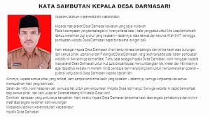 Maybe you would like to learn more about one of these? Website Resmi Desa Darmasari Artikel 2020 6 Kata Sambutan Kepala Desa Darmasari