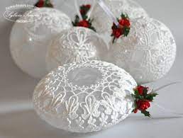 These easy christmas crafts will keep your kids entertained for hours. Image Result For Diy Christmas Lace Christmas Ornaments Diy Christmas Ornaments Christmas Diy