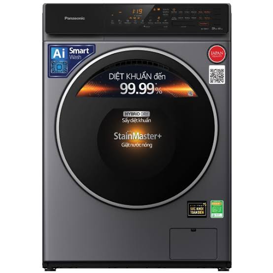 Máy giặt sấy Panasonic Inverter giặt 9 kg - sấy 6 kg NA-S96FC1LVT - giá tốt, có mua trả góp