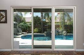 Beautiful View Out Of An Anlin Patio Sliding Door With Freedom Pet Door Option Patio Doors In Glass Pet Door Beautiful Doors