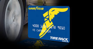 Purchase a set of four rebate eligible tires. Goodyear Credit Card