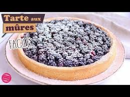 Recette De Tarte Aux Mures Facile Toute Simple Sans Creme Et Juste Parfaite Un Pur Delice Tarte Aux Mures Gateaux Et Desserts Recettes De Patisserie