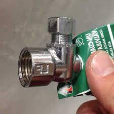 Straight stop valves are typically found when the water supply pipe comes up. Types Of Under Sink Shutoff Valves
