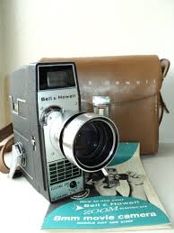 Huge Sale Vintage 8mm Movie Camera Bell Howell Zoom Electric Eye