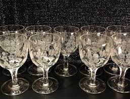 Download floral pattern water stock vectors. Pin On Vintage Wine Glasses