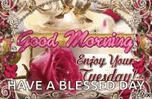 These tuesday quotes will help inspirie 180+tuesday blessings images, photos, quotes, gif pics. Tuesday Blessings Gifs Tenor
