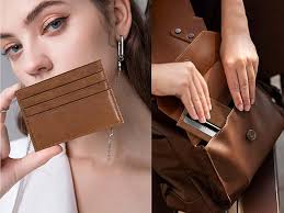 Amazon.com: M-Plateau Keychain Wallet Women, Credit Card Holder for Women  with Metal Keychain Ring for Car Keys,Ladies Mini Purse with ID Window and  Zipper Pocket (Navy) : Clothing, Shoes & Jewelry