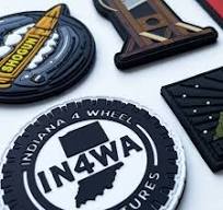 Custom 3D Die-Cut Rubber Patches - 50 / Velcro