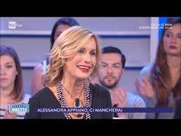 Morta la giornalista e conduttrice alessandra appiano,. Addio Ad Alessandra Appiano Ci Mancherai La Vita In Diretta 04 06 2018 Youtube