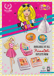 The message is hand piped with belgian. Jem Barbie Cakes